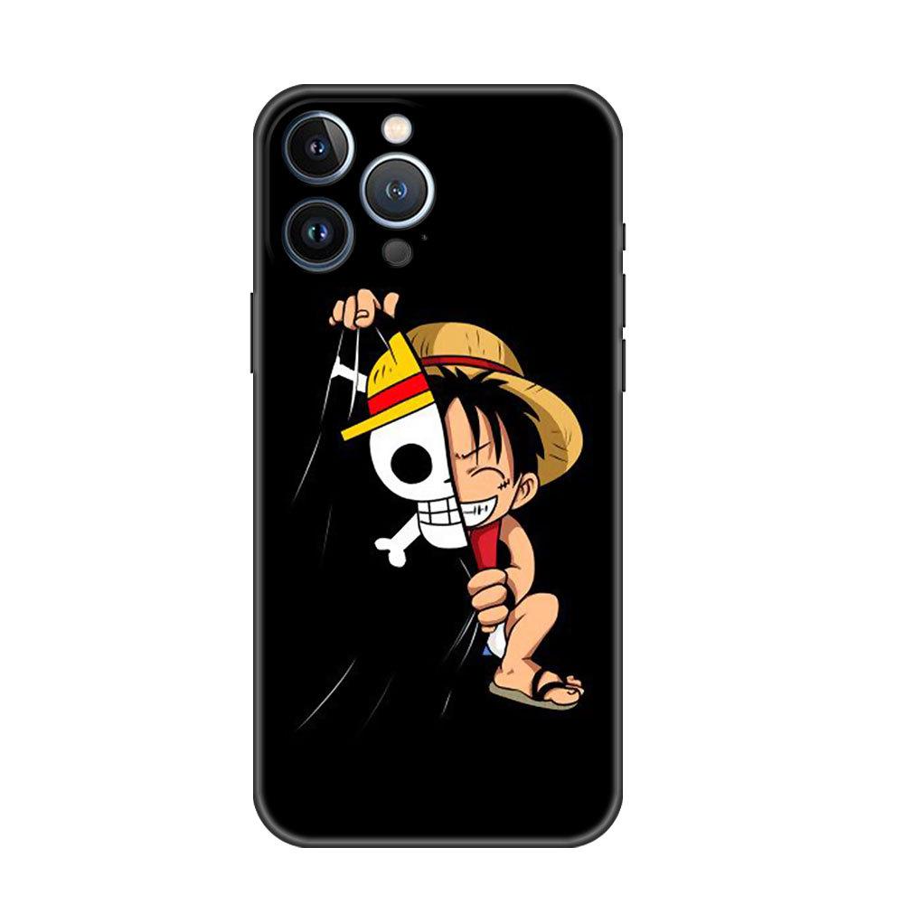 Подходит для iPhone16, чехол для мобильного телефона Trendy Man New ONE PIECE Cartoon Animation Luffy Sauron, чехол для мобильного телефона