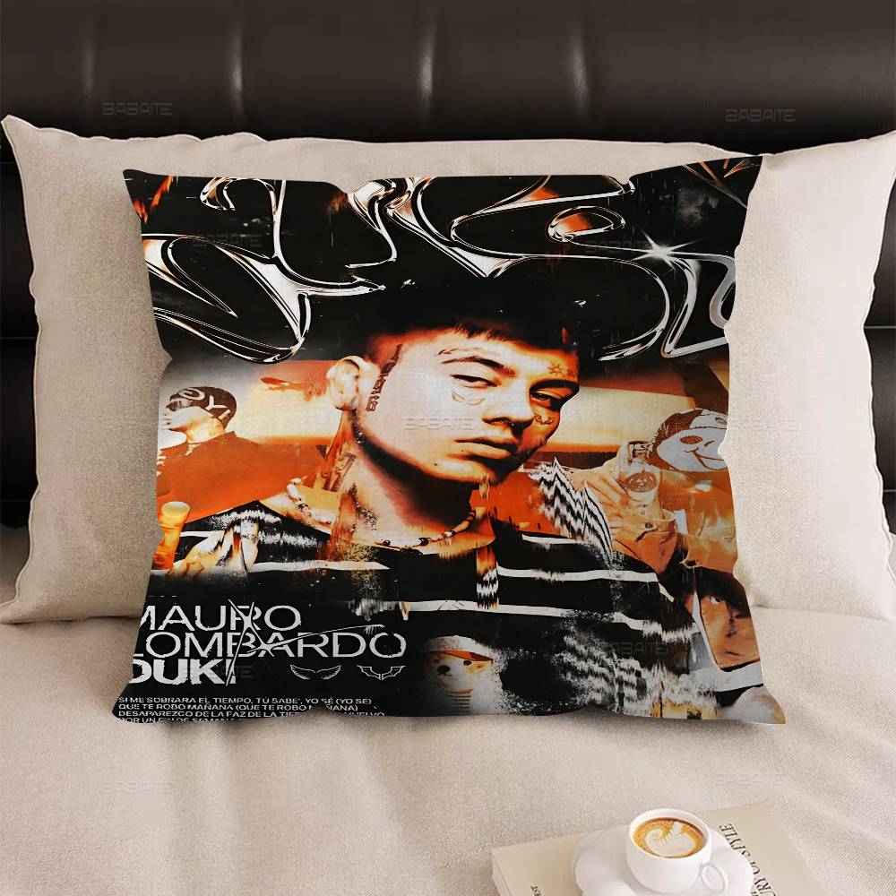 Rapper D-Duki Cushion Cover Pillowcase Upholstery Sofa Throw Pillow Home Decor Pillowcas