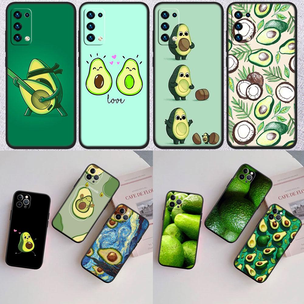Чехол для телефона IK8 с рисунком авокадо для OPPO A40 A60 A80 A15 A16 A16K A12 A17 A17K A54 A54S A53 A53S A55 A56 A57 A98 F23