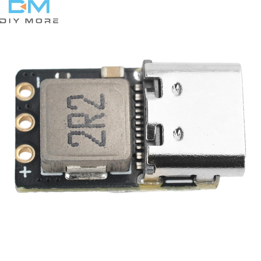 Модуль заряда-разряда Type-C 5V 2A 2S/3S 3.7V Зарядное устройство DC 4.5~9.5V Плата Повышающий преобразователь Источник питания для литиевой батареи 18650
