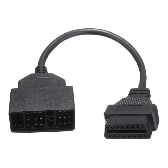 22 Pin OBD1 Pin OBD2 To 16 Adapter Convertor Cable for Toyota Diagnostic Scanner