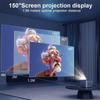 HY350 580 Home Cinema Projetor ANSI Portable Projector Android11 4K 1920*1080P Wifi 6 Voice Control Electronic Focus BT5.0