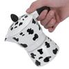 Aluminium Moka Pot Milk Cow Color Coffee Maker Coffee Brewing Aluminium Coffee Pot  Coffee Shop