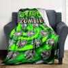 Plants Vs. Zombies Blanket Durable Comfort Suitable for Seaside Office Livingroom Four Seasons Multipurpose Playful Design