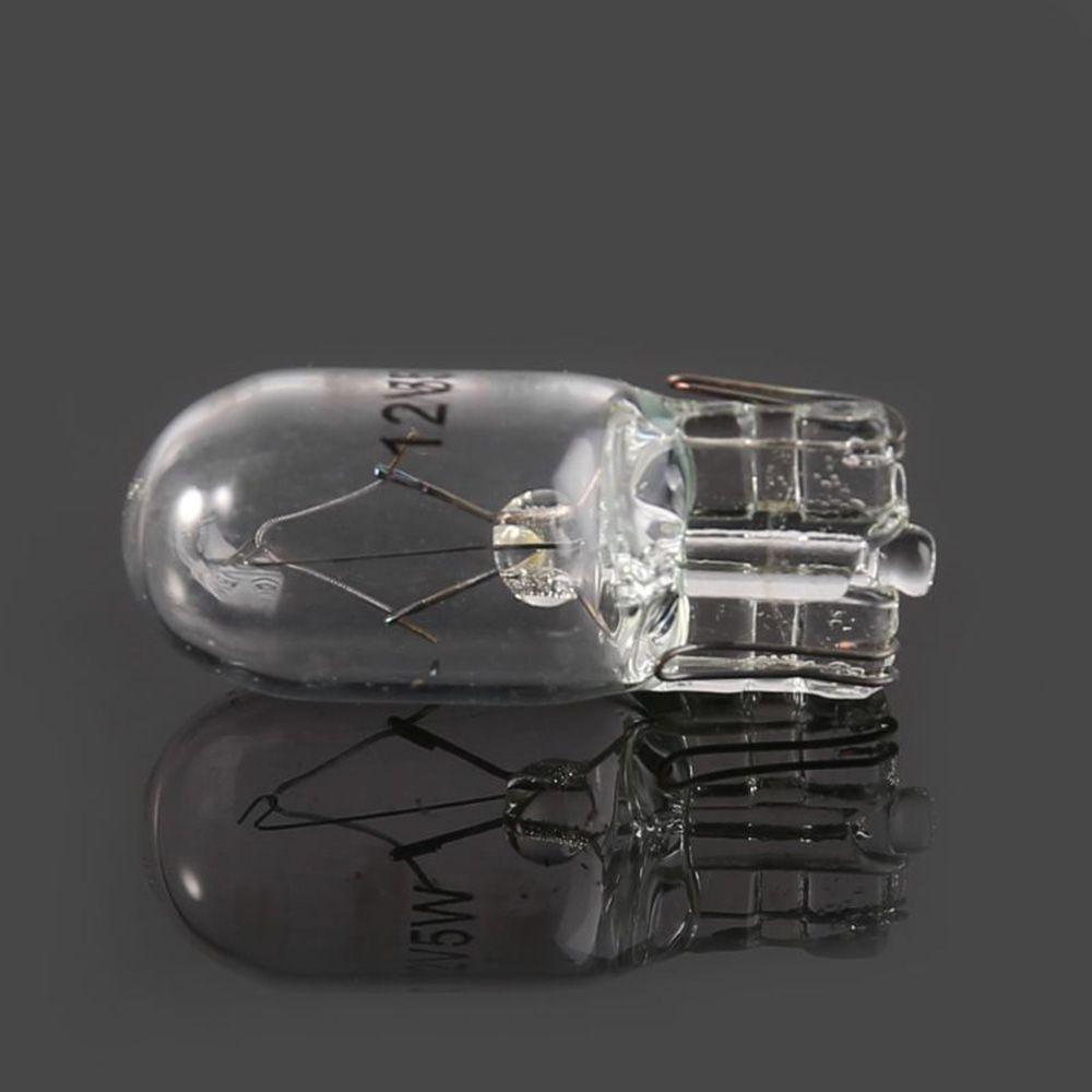 Теплый белый T10 W5W 194 168 5W Сигнальная лампа Подсветка номерного знака Габаритный огонь Галогенные лампы