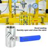 Wide Ball Valve Threaded Semi Steel 201 Stainless Steel Float Valve Mechanical Accessory(DN20 3 4 Inch )