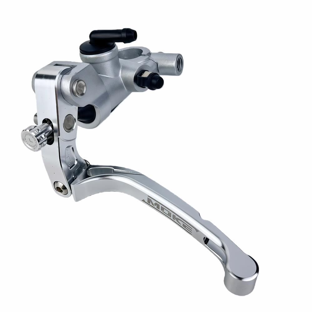 15mm Piston Motorcycle Foldable Clutch Brake Lever Anti-Drop CNC Aluminum Adjustable Universal Modification Accessories Upgrade