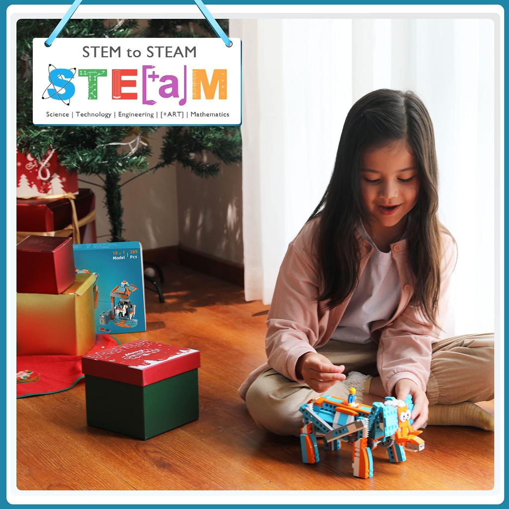 Apitor Robot S Programming Robot 10 In 1 Transforming Robot STEM Educational Remote Control Building Blocks Construction Robot Toy Introduction To