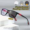 Унисекс Фотохромные Мультифокальные Очки для Пресбиопии Спортивные Противоскользящие HD Ультралегкие Очки для Чтения Диоптрии от +1.0 до +4.0
