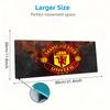 Man United3 Print  Cushion Non-slip Laptop Tablet Big Mousepad XXL Mat Mini PC Playmat With Lock edge