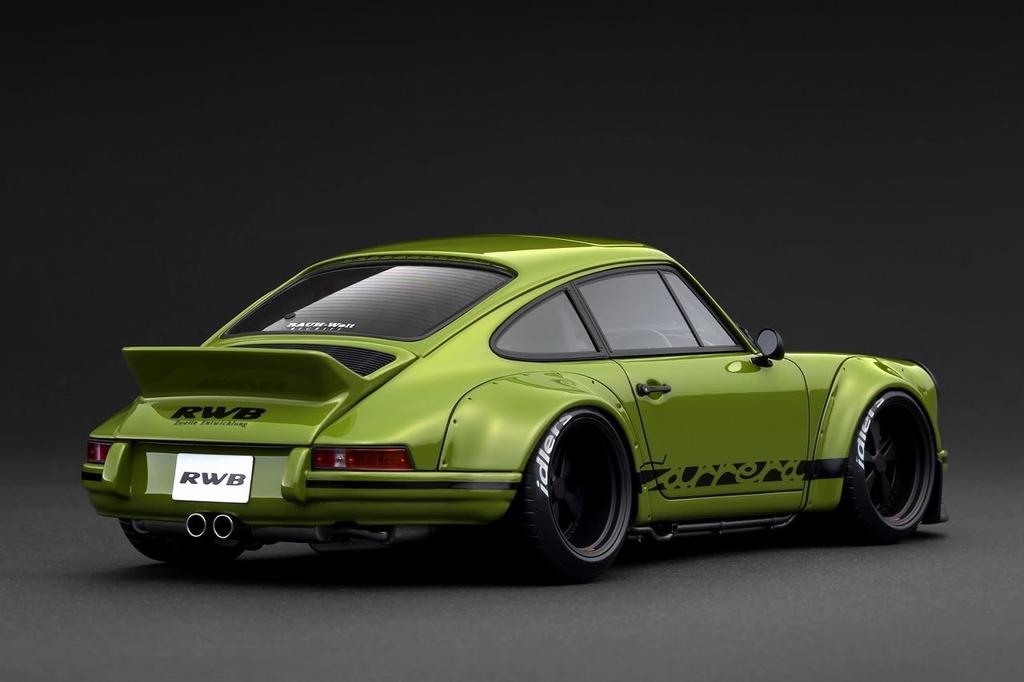 Модель RWB Backdate Green IG3875 TK.Company 1/18 (Готовая модель)