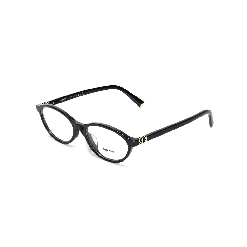 MIU MIU Eyewear Oval Frame Glasses Women's MU09XVF-16K1O1