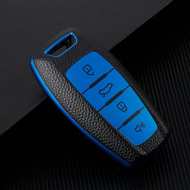 Для Great Wall Haval Hover H1 H4 H6 H7 H8 H9 GMW Coupe TPU Кожаный Чехол-Крышка-Футляр-Сумка-Держатель Брелок для Автомобильного Пульта 4 Кнопки