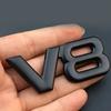 Металлическая наклейка-значок V8 на крыло Для V8 Racing Emblem Авто Для Автомобиля Мотоцикла Грузовика Внедорожника
