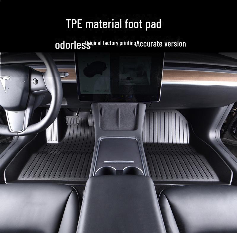 Оригинальный передний коврик багажника TPE для автомобилей Tesla Model Y/3