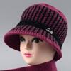 Шапка кроличий мех защита ушей теплая осенне-зимняя вязаная шапка ветрозащитная бархатная женская холодостойкая шерстяная шапка