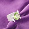 Rare Peridot Gemstone 925 Sterling Silver Jewelry Handmade Ring For Wedding Gift RR-22-6