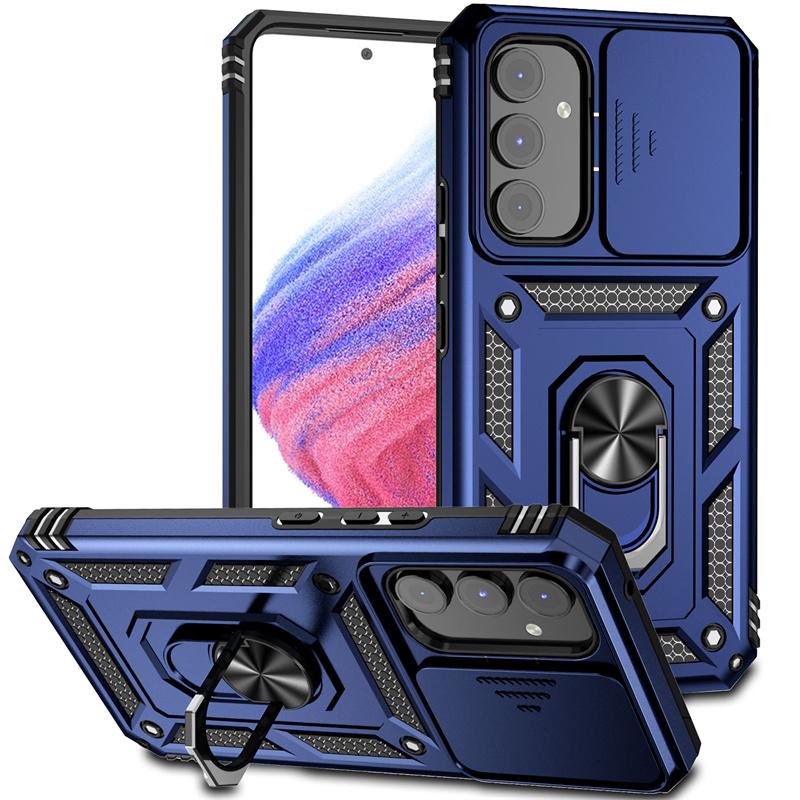 Ударопрочный чехол военного класса Armor для Samsung Galaxy A14 A24 A34 A54 Защитный чехол с магнитным кольцом для Samsung A 54 34 24 14