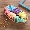 50/100pcs Boho Seamless Elastic Hair Ties-Thick Comfortable & Durable Ponytail Holders for Women - Solid Hair Accessories