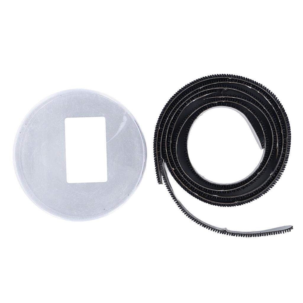 3Pcs Tennis Racket Head Frame Guard Tape Nylon Self Adhesive Hook and Loop Racquet Protection Tape for Tennis Rackets