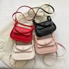Stylish Korean Minimalist Shoulder Bag 2023 Trendy Pu Leather Crossbody Bag For Women