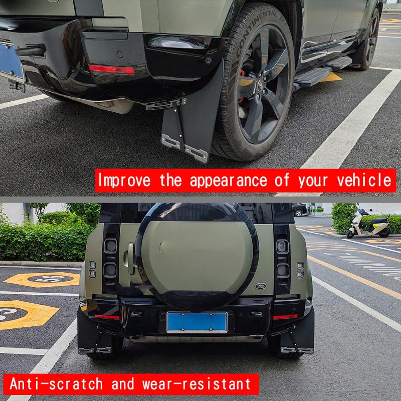 ДЛЯ LANDROVER DEFENDR 2024 2025 Пластиковые накладки на крылья и бамперы для передних и задних колес, брызговики, защитные накладки