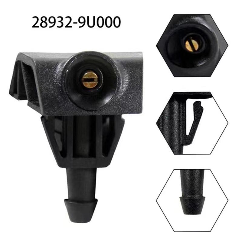 28932-9U000 Форсунка омывателя лобового стекла для моделей Tiida, Livina, Sylphy, Sunny.