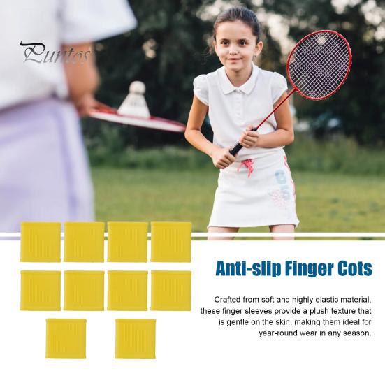 10 шт. Защитные силиконовые бинты для пальцев, компрессионные фиксаторы для пальцев, поддерживающие шины для баскетбола, спортивная помощь