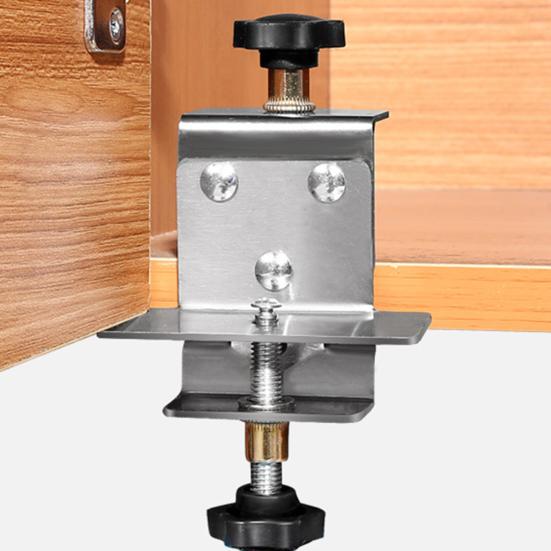 Монтажный позиционер для установки дверцы шкафа, простой в использовании универсальный утолщенный инструмент для позиционирования дверцы шкафа для деревообработки