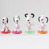 Cross-Border Trendy Snoopy Mini Figured Decor: PVC Cute Desktop Ornaments