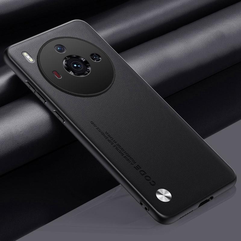 Luxury PU Leather Case For Nubia Z50S Pro Back Cover Matte Silicone Shockproof Protection Phone Case For ZTE Nubia Z50S Pro 5G