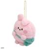 BT21 Брелок-фигурка в виде мини-куклы PONPON-ENJOY ver.