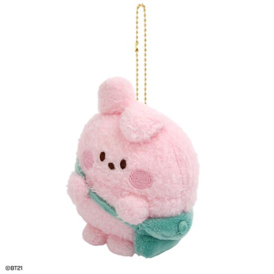 BT21 Брелок-фигурка в виде мини-куклы PONPON-ENJOY ver.