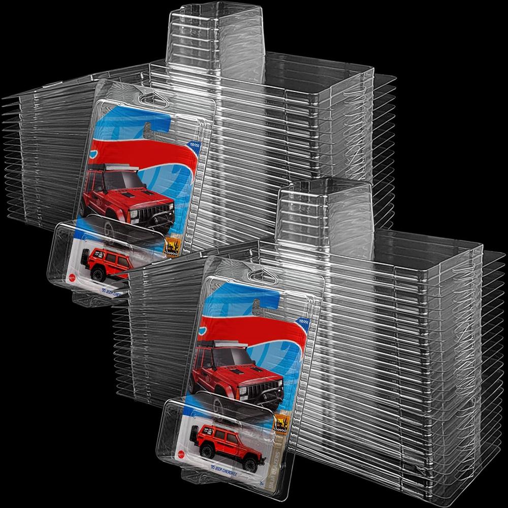 Защитный чехол, совместимый с витриной Hot Wheels, кейс для хранения, пластиковая модель автомобиля, блистерные кейсы, прозрачный дисплей, литая модель автомобиля