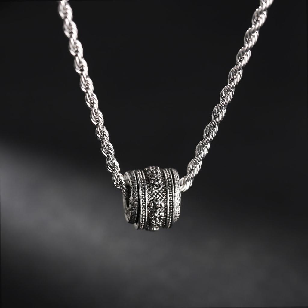 Unisex Copper Alloy Necklace Electroplated Durable Non-Fading Jewelry Sweater Chain Personalized Fashion Accessory