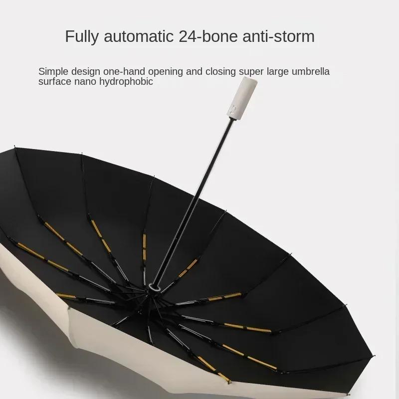 1PCS Auto Open Close Umbrella Compact Fold Sun Rain Proof UV Protection Premium Travel Umbrella NEW