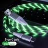 Luminous Data Cable for Apple & Huawei, Fast Charging, Type-C, Car-Mounted LED Flow - 1m/2m