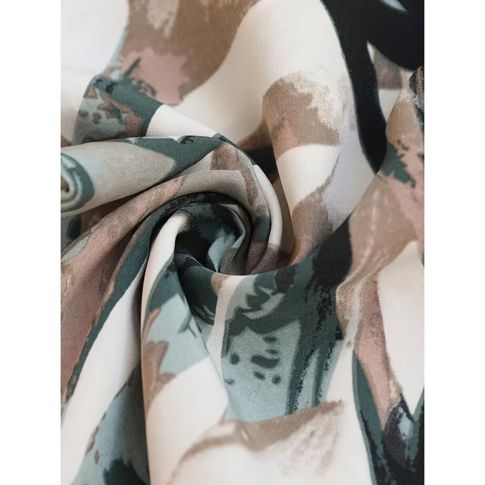 Women's Casual Pants High Waist Print Wide Leg Pants