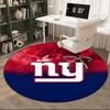 New York Giants Logo Round Rug for Livingroom,Bedroom, Palyroom, Chair Rug, Area rug, Circle Carpet, Large Size Fan Christmas gift