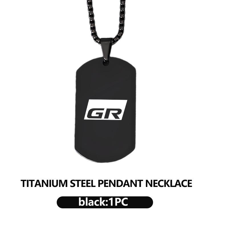 Car Pendant Emblem Interior Rearview Mirror Ornaments Decorations Accessories For Toyota GRsport Hilux Aygo Yaris Corolla Rav4