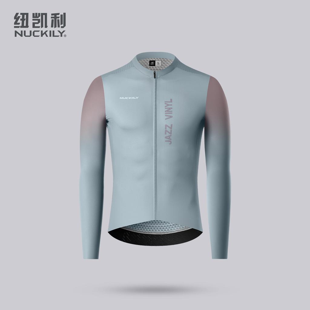 NUCKILY quick-drying cycling suit men's road bike thin autumn and winter long-sleeved top 2026 new breathable