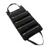 Car Tool Storage Bag Multifunctional Canvas Hanging Tool Roll Up Bag Storage Pouch Tools Tote Carrier Sling Holder