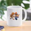 Movie Dog Man 300ml Cup Cartoon Dogman Children Ceramic Mugs Breakfast Coffee Cups Milk Tea Drinkware Kitchen Cup