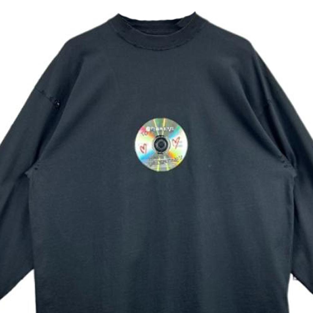 Balenciaga T Shirt Regular Fit Men's Black 739027TQVE41055