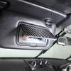 Carbon Fiber Front Makeup Mirror Panel Sticker Trim For Nissan 350Z 2003-2006