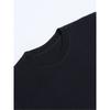 Европейские размеры Мужская футболка с принтом Череп и Пламя - Черная с Сине-Оранжевым Графическим рисунком, Обычная посадка, Круглый вырез, Короткий рукав, Повседневная и для Хэллоуина/Рождества