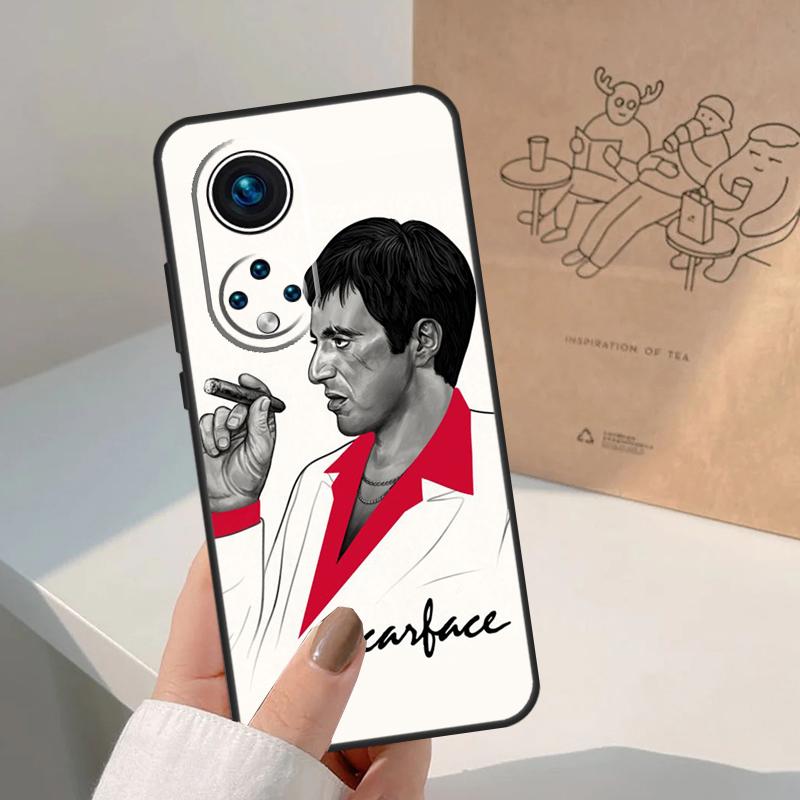 Scarface Tony Montana Film Case For Honor Magic 7 Lite 5 6 Pro Cover For Honor 400 200 90 70 50 X9 X8a X8b X9a X9b X9c