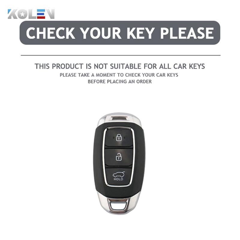 Модный чехол-брелок из ТПУ для автомобильного ключа Hyundai I30 Ix25 Elantra Kona Solaris Azera Grandeur Ig Tm Accent Santa Fe