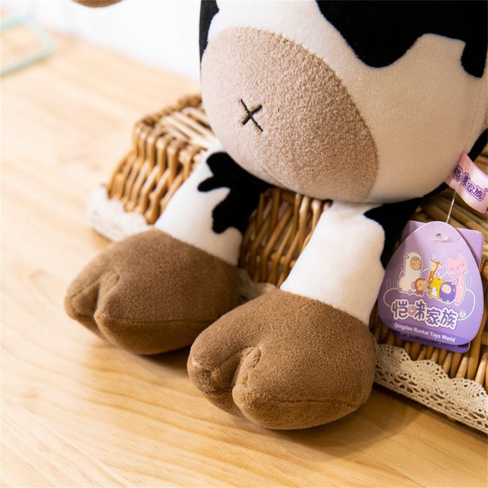 Для Детей 35СМ Детская Успокаивающая Кукла Животные Кукла Крупный Рогатый Скот Плюшевая Игрушка Мягкие Игрушки Корова Мягкая Игрушка