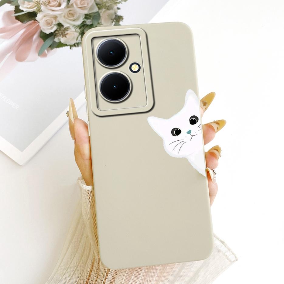 Чехол для Vivo V29 Lite V2244 Милый Мультяшный Кролик Мягкий ТПУ Чехол для Телефона Для Vivo Y78 Plus VivoY78 + 5G V2271A Задняя Крышка Сумки